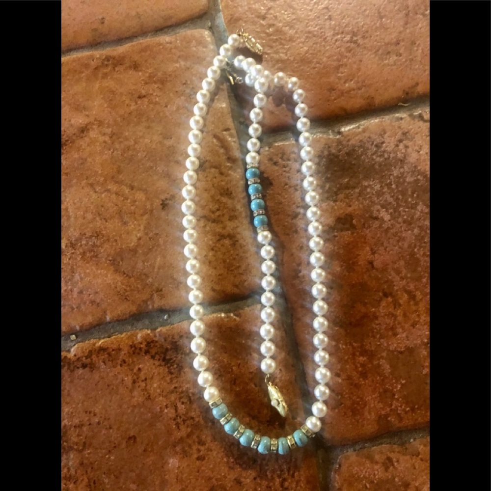 Set pearls bracelet , necklace